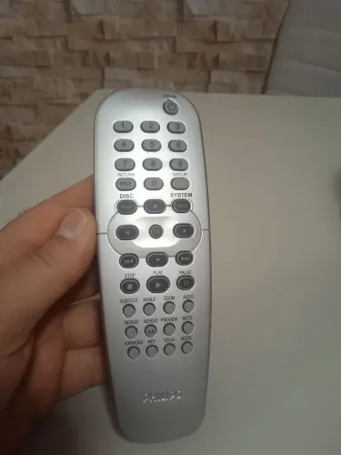 Controle remoto original dvd Philips RC2K12 funcionando