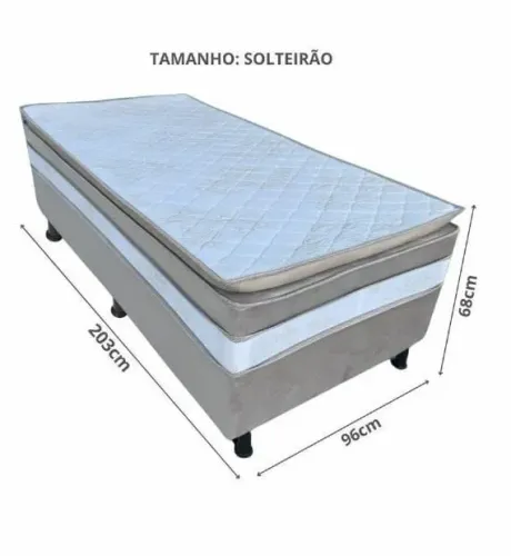 CAMA BOX SOLTEIRÃO