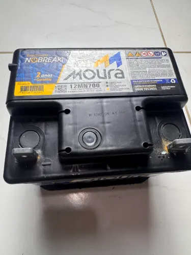 Bateria Estacionária Moura Nobreak 12MV70 - 12V 70Ah