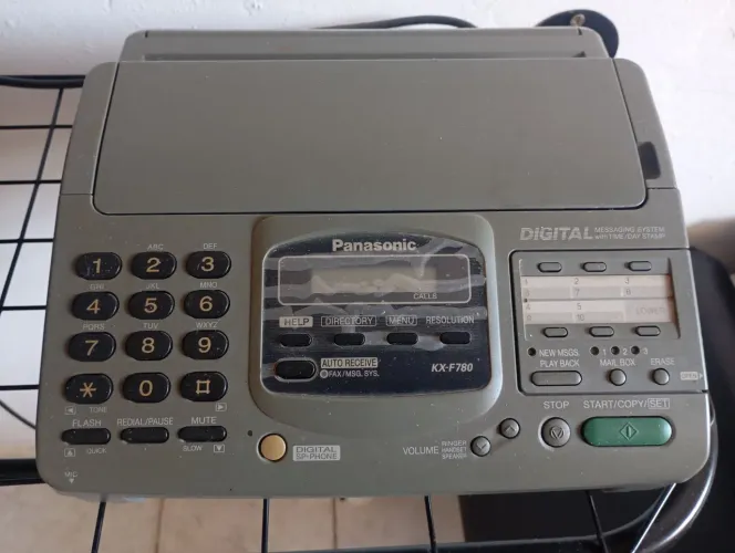 Fax, impressora térmica para decalque