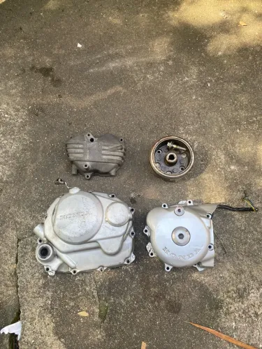 Tampas do motor da cg 125