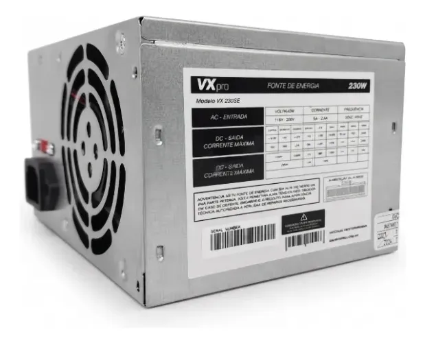 Fonte De Alimentação Vx Pro Vx 230se 230w