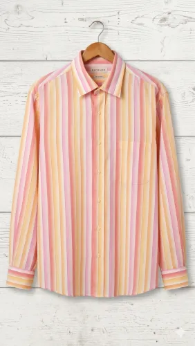 Camisa manga longa RICHARDS , original, etiqueta do fabricante,TAMANHO 3/M