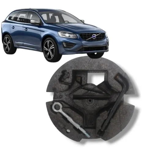 Kit Chave Isopor Estepe Volvo Xc60 2015 Original 