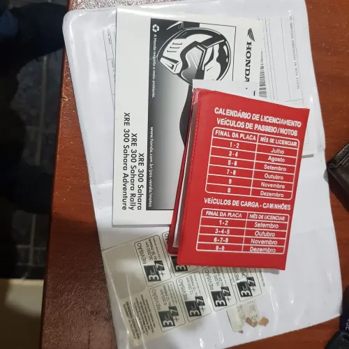 Manual da Sahara 300
