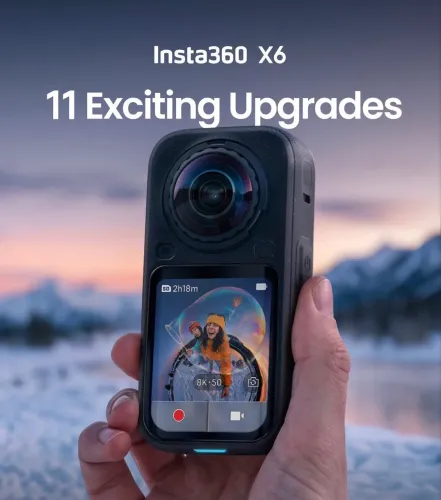 Câmera insta 360 x6 lançamento