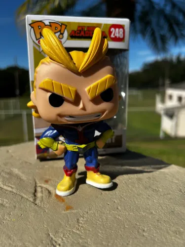 Funko pop All Might Boku no Hero / My Hero academia com caixa