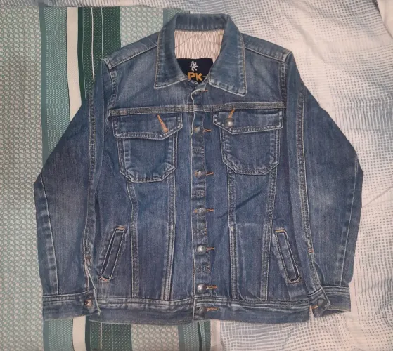 JAQUETA JEANS MASCULINA PK - AZUL