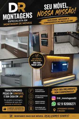 Montagem de Móveis Profissional - Atendimento Rápido!