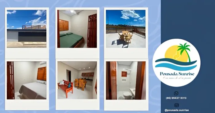 500m da Praia do Coqueiro - Apartamento completo e novo