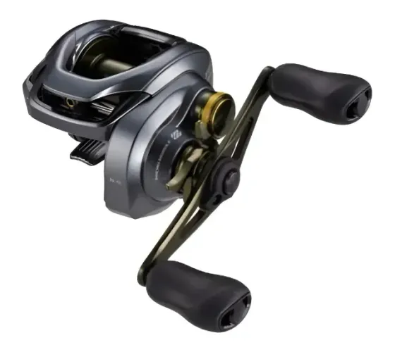 Carretilha Shimano Curado Dc 200xg 8.5:1 - Manivela Direita Cor Grafite