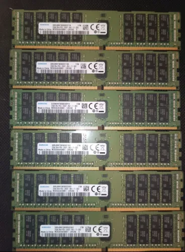 Memória RAM DDR4 32gb ECC para servidores xeon x99
