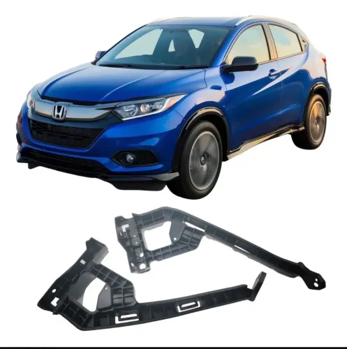 Par Guia Suporte Farol Dianteiro Honda Hrv 2019 - 2021 