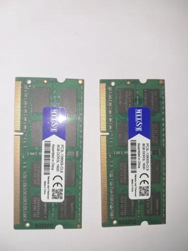 Memória RAM Notebook 16GB (2x8GB) DDR3L 1600MHz - Testada