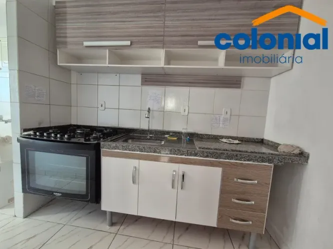 Apartamento para locação em Várzea Paulista-SP no Residencial Alexandria: 2 quartos, 1 sal
