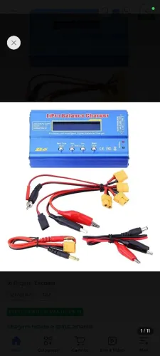 Carregador balanceador de bateria IMAX B6 Lipo-Life-Lion