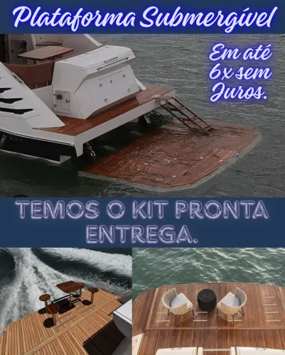 Kit Plataforma Submergível a pronta entrega.
