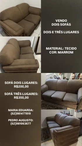 SOFÁS DE TECIDO