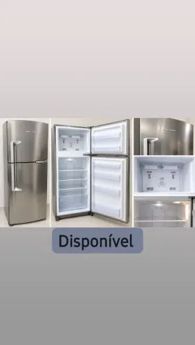 Geladeira inox