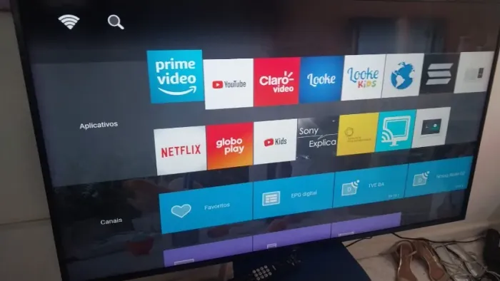 Tv Smart 50 4k Android Philco Bordas Infnita Impecavel Imagem Lindissima