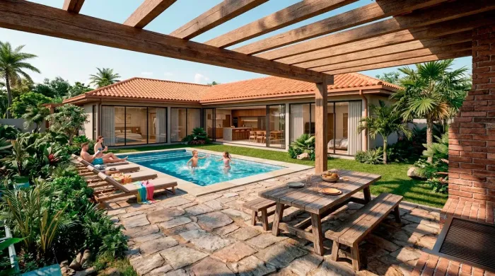 Terreno para Chácara em Arujá com Projeto Moderno