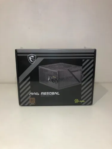 FONTE MSI MAG 650W 80 PLUS BRONZE