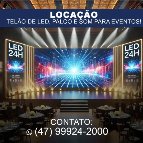 LOCAÇÃO TELÃO LED copa 2026