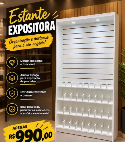 Expositor de bijuterias oportunidade 