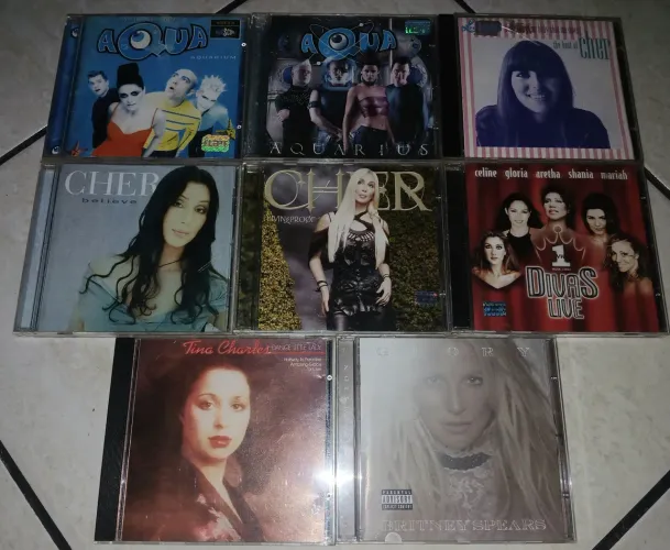 16 cd's Musica Latina Pop Alejandro Sanz Shakira Cher Luis Fonsi Juanes