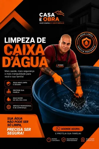 Limpeza de caixa d'água 