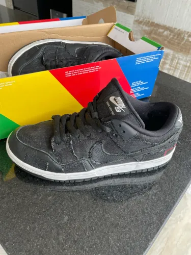 Tênis Nike SB Dunk Low - Black Denim