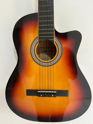 Violão Elétrico - Austin Black Wood