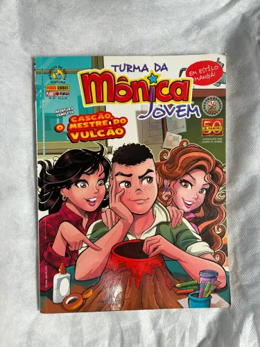 Gibi Turma da Mônica jovem