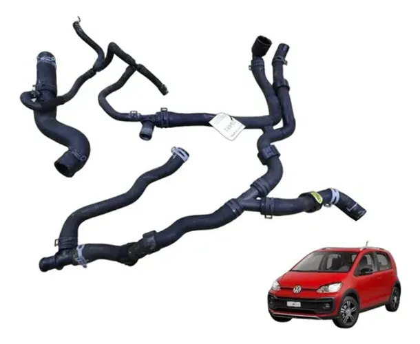Conjunto Mangueira Radiador Vw Up 1.0 2014-2016 Original