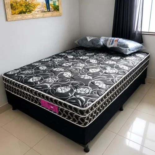 Cama base com colchão Lyon biflex