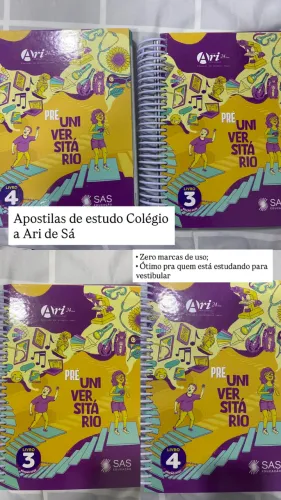 Apostilas Ari de Sá pré-vestibular
