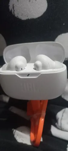 Fone de Ouvido Sem Fio JBL Wave Buds (Original) - Branco