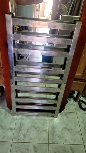 SECADOR/AQUECEDOR DE TOALHAS EM INOX - PADRÃO PREMIUM - NOVO
