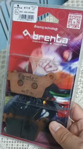 Pastilha Freio Brenta Traseira Zx10 11/16 Sintetizada