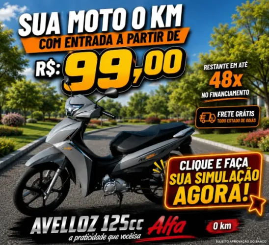 Avelloz ALFA 125cc 0 km 2025 completa
