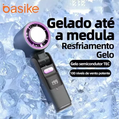 ventilador resfriamento com ar gelado ? portátil