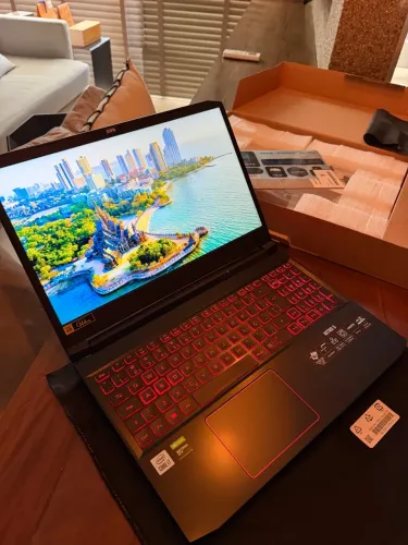 Notebook GAMER Acer nitro 5 16gb RAM gtx1650 i7