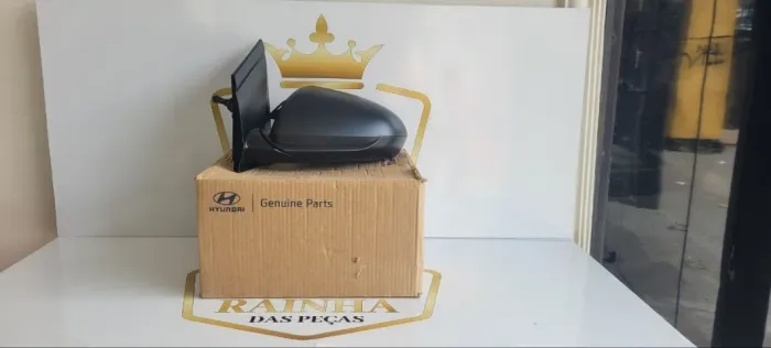 Retrovisor Hb20 2020 até 2023 Lado Esquerdo Manual - NOVO ORIGINAL 