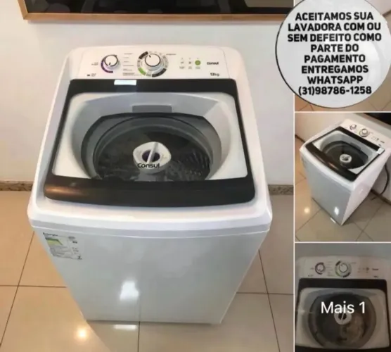 Máquina de Lavar 12kg COM GARANTIA Entregamos