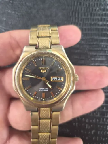Relogio Seiko automático fundo transparente