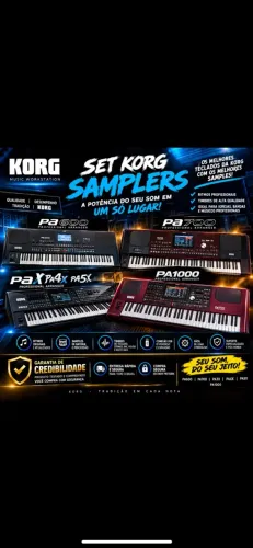 Sample originais e loops da korg