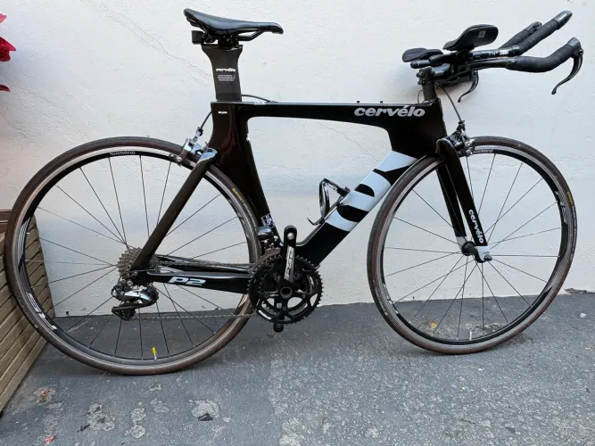 Bike TT Cervélo P2 DI2 - tam 51- NF