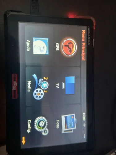Gps tv aquários da 4 rodas usado (leia descrição)