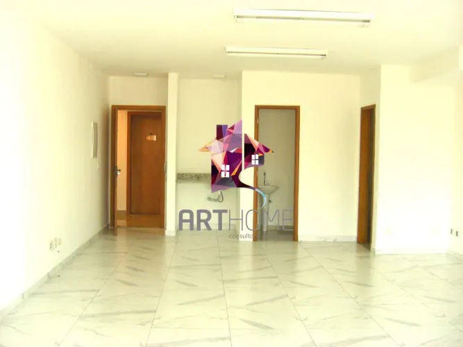 Rudge Ramos Sala Comercial com 2 banheiros, 1 vaga de garagem 58m².