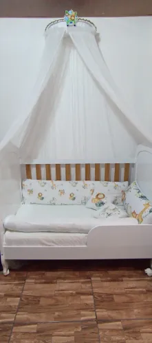 Berço americano que vira cama